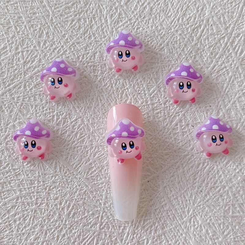 2/10/20pcs Kirby Nail Charms 3 – Resin Crafts recenzja i cena