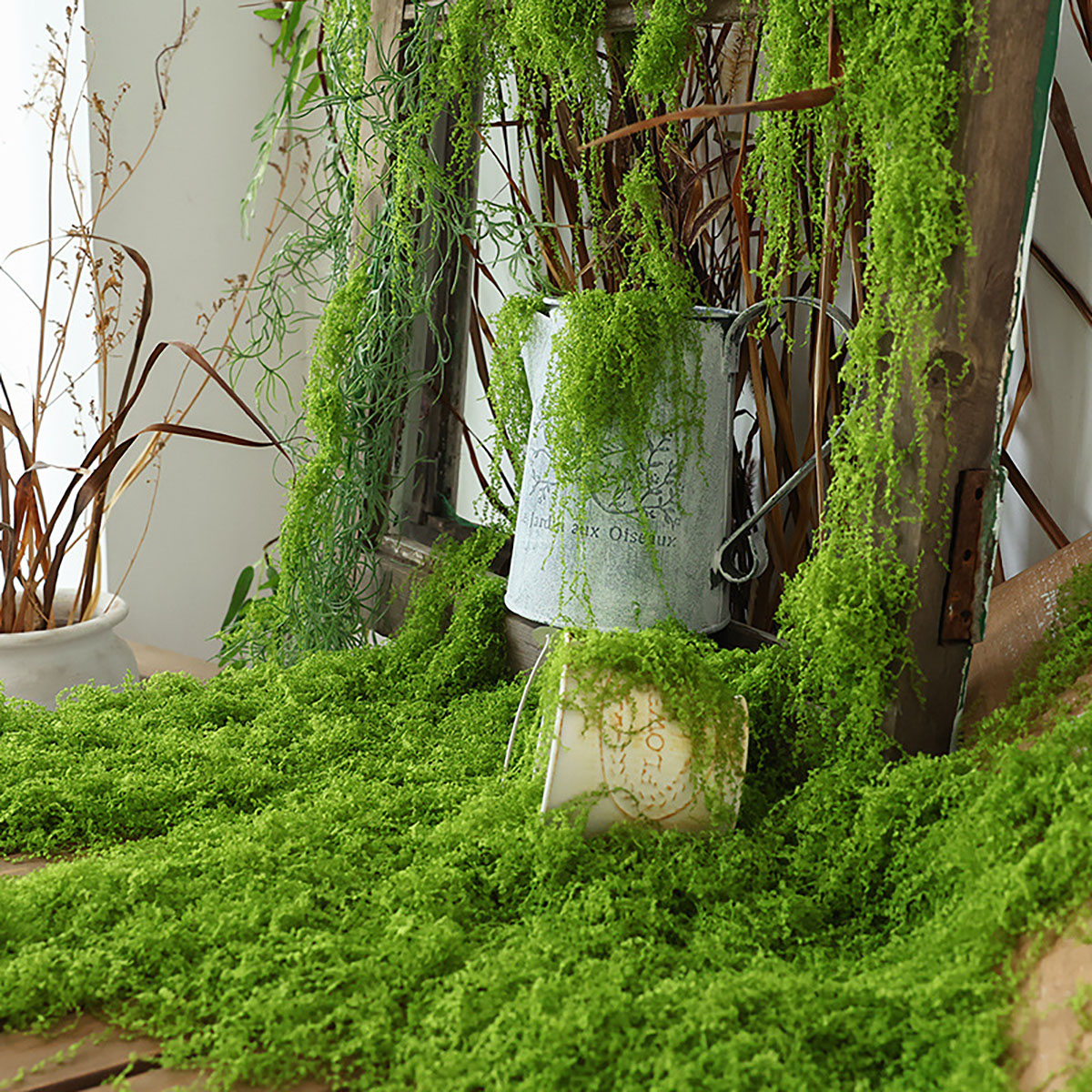 about 20g Artificial Green Pla – Terrarium Moss Art recenzja i cena