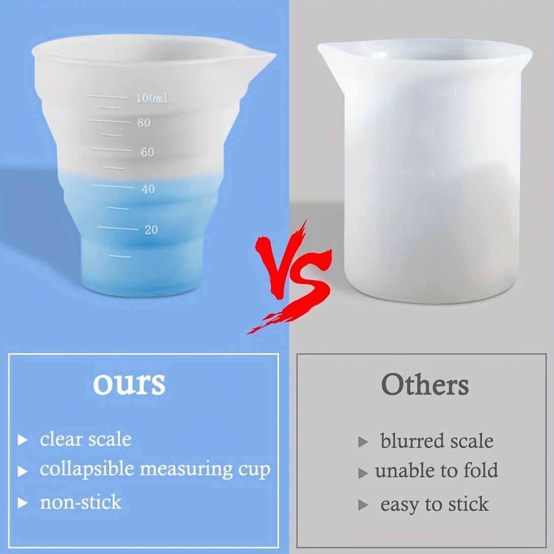 50-500ml Foldable Silicone Mea – Mixing Cup Silicone recenzja i cena