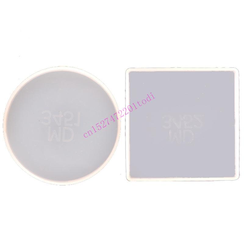 2Pcs Round Square Resin Mold G – Geode Mold Silicone recenzja i cena