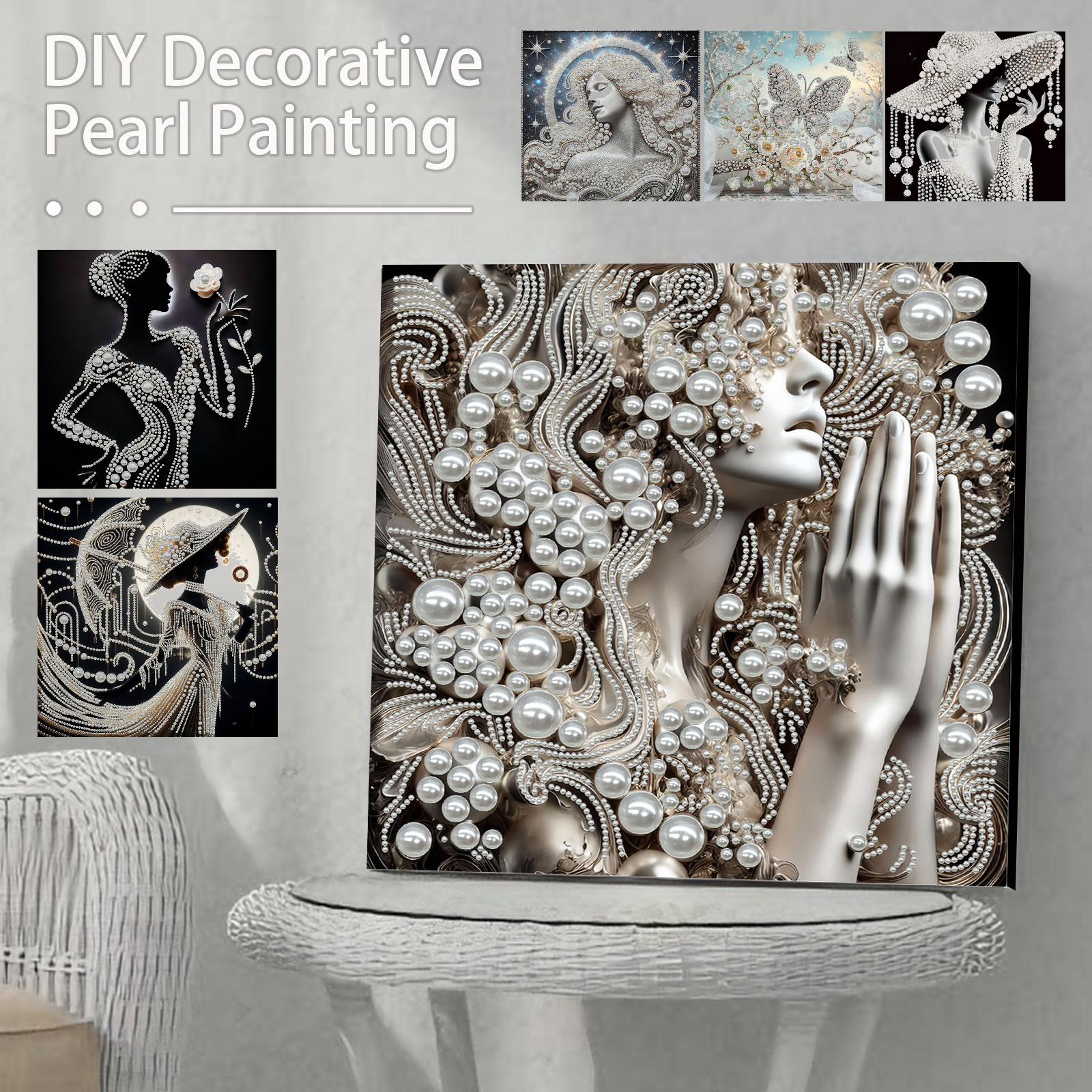 DIY Ladies Pearl Diamond Paint – Resin Craft For Beginners recenzja i cena