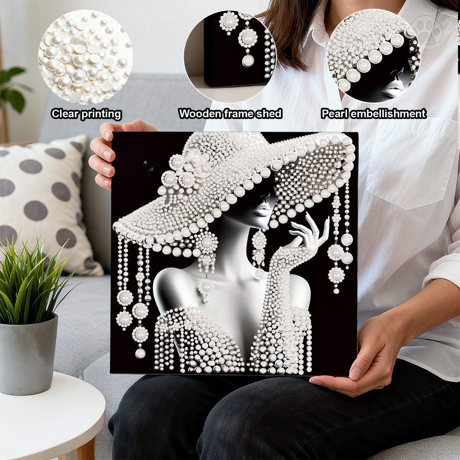 DIY Ladies Pearl Diamond Paint – Resin Craft For Beginners recenzja i cena