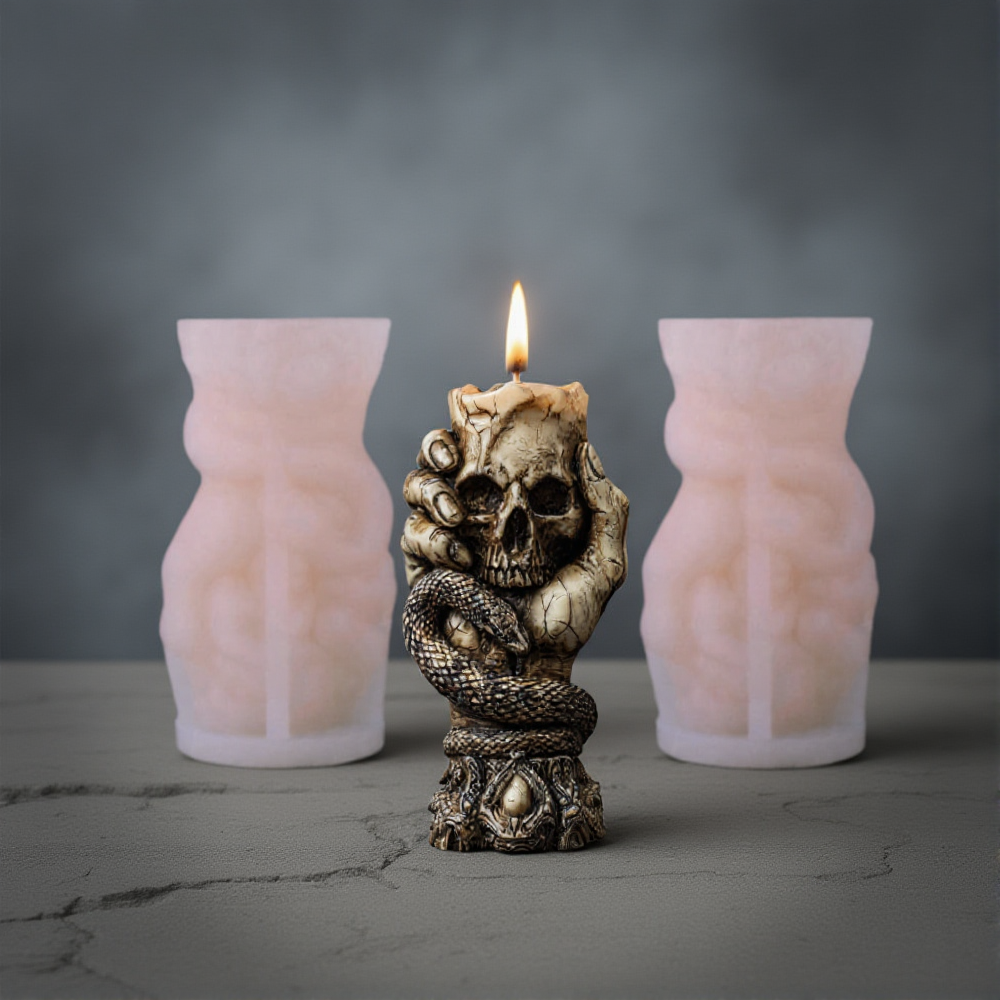 Halloween Skull Aroma Candle S – Resin Craft Workshop recenzja i cena