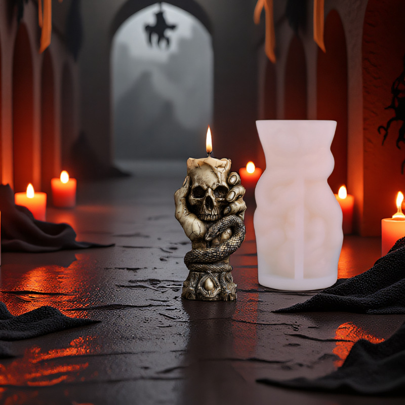 Halloween Skull Aroma Candle S – Resin Craft Workshop recenzja i cena