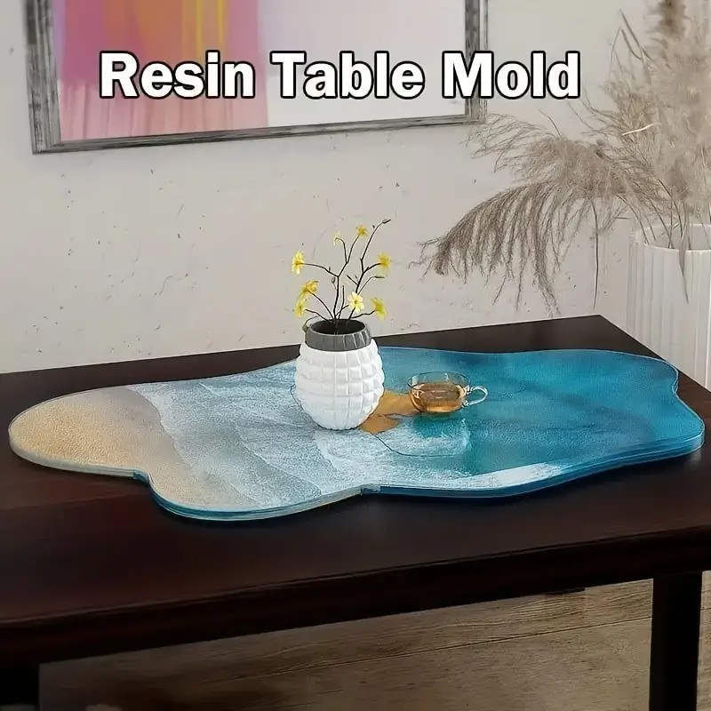 Large 61cm Irregular tray epox – Resin Ocean Wave Mold recenzja i cena