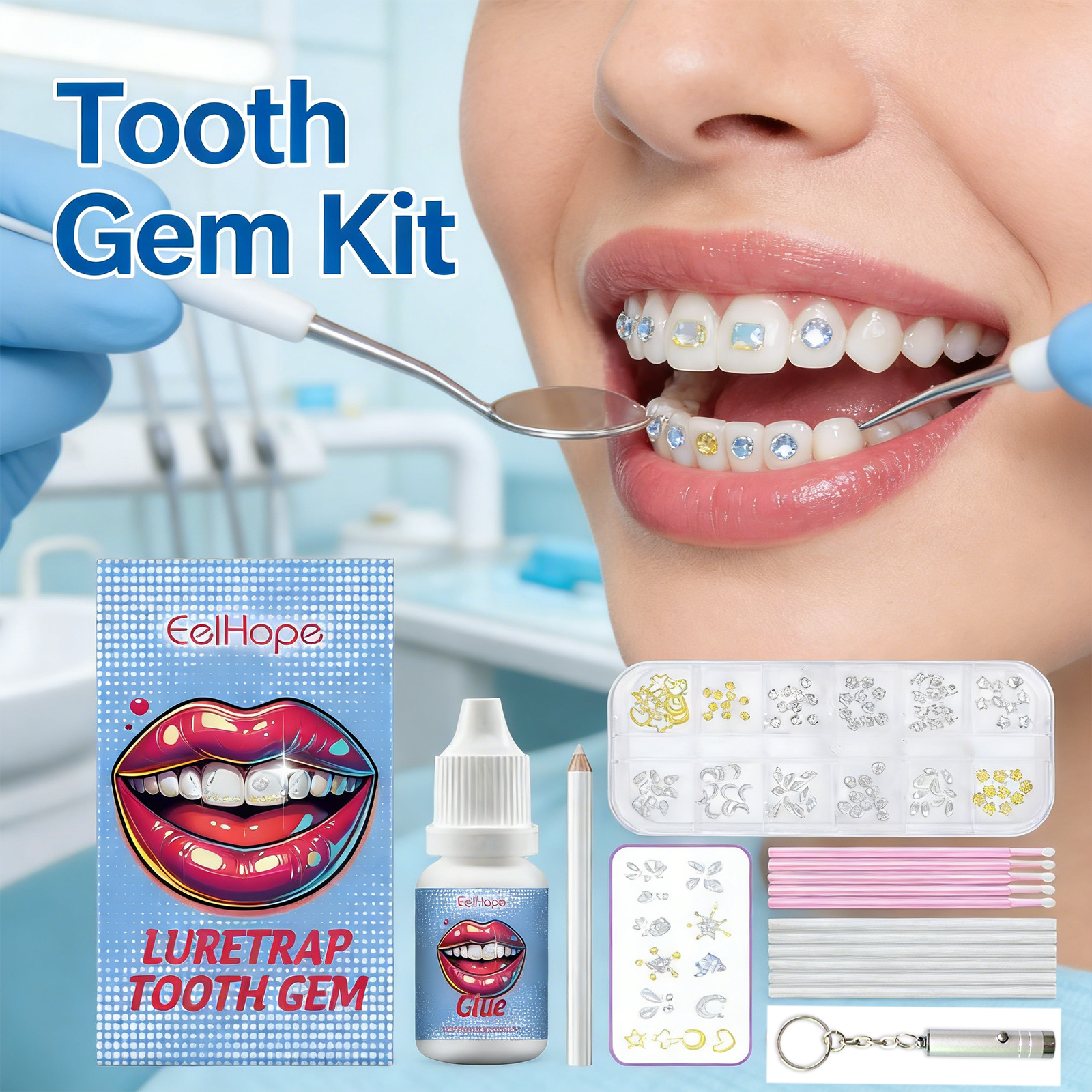 Tooth Gems Sparkling Teeth Jew – Resin Jewelry Kit recenzja i cena