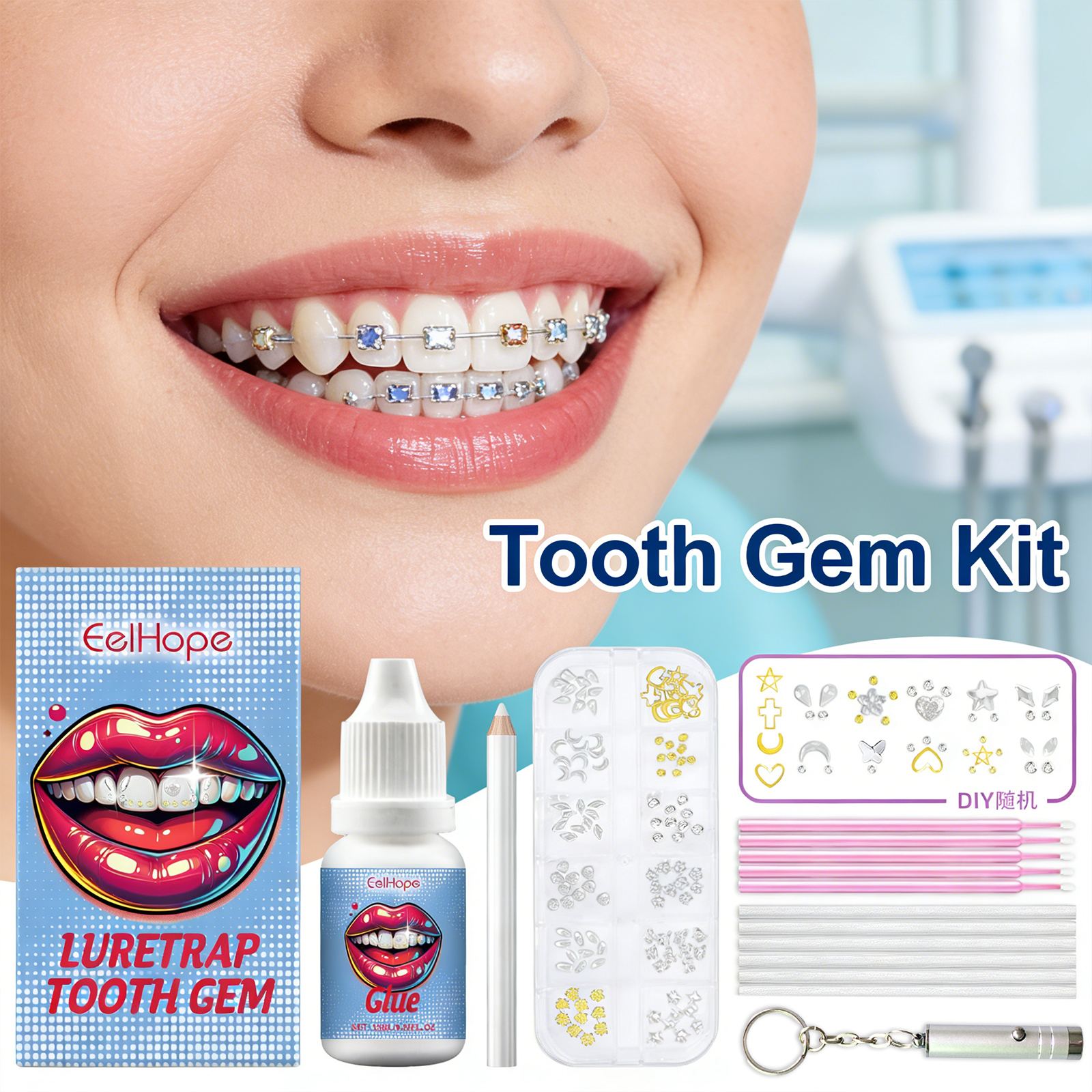Tooth Gems Sparkling Teeth Jew – Resin Jewelry Kit recenzja i cena