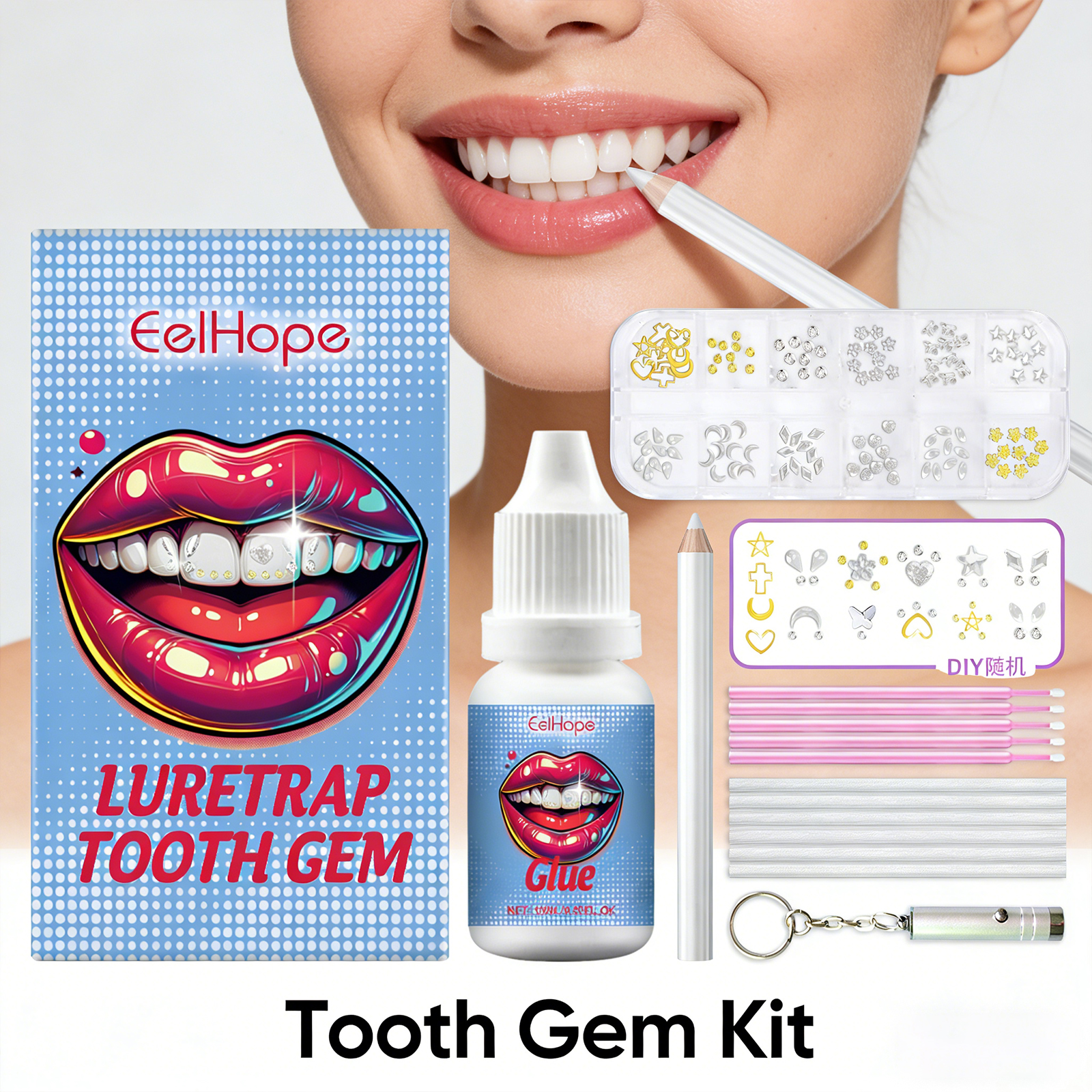 Tooth Gems Sparkling Teeth Jew – Resin Jewelry Kit recenzja i cena
