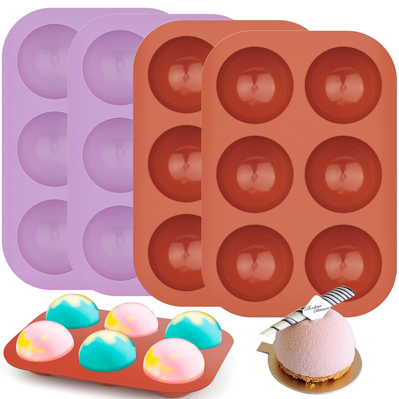 6 Cavities Semicircle Silicone – Coaster Mold Round recenzja i cena