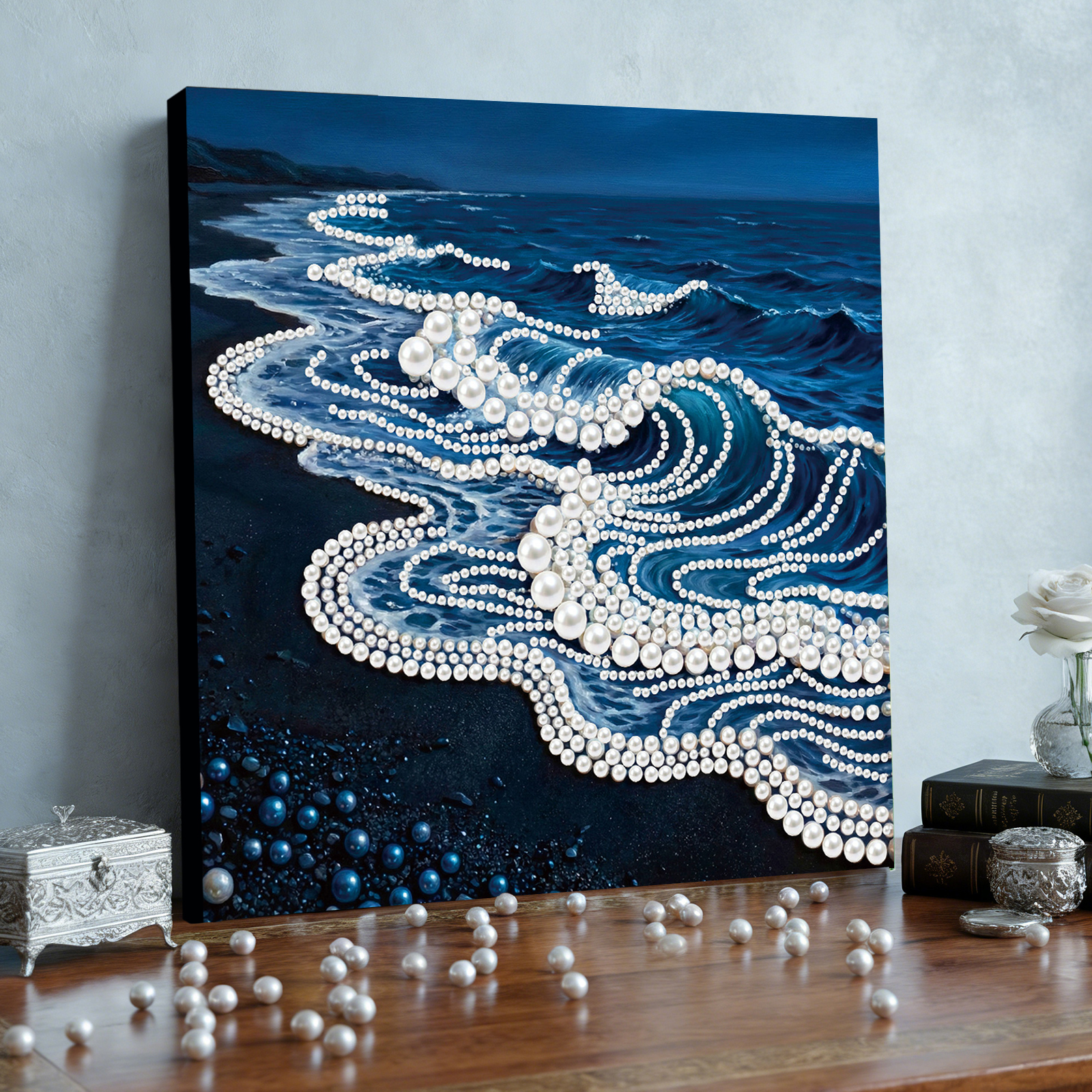 Waves DIY Pearl Painting Kit w – Resin Craft For Beginners recenzja i cena