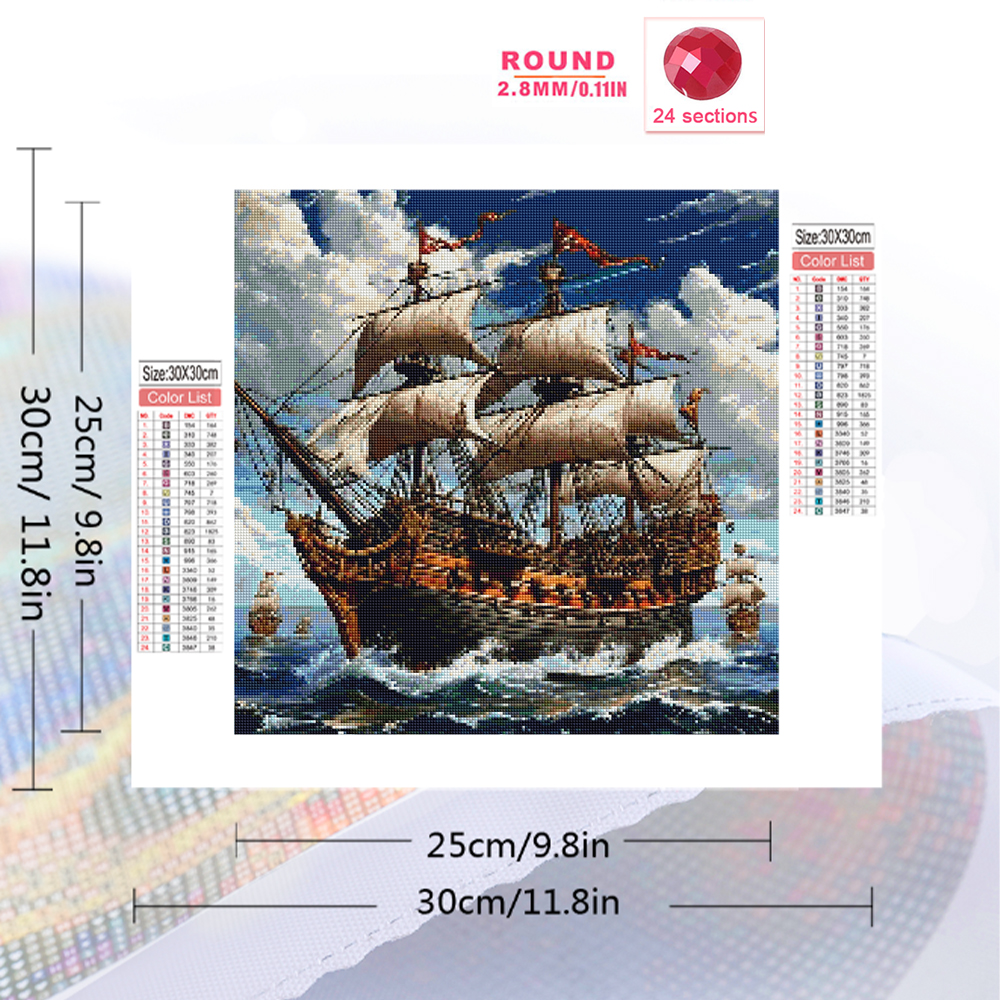 Momoart Diamond Painting Ship  – Resin Craft For Beginners recenzja i cena