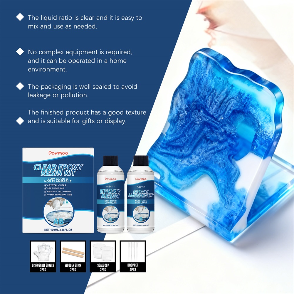 DIY Crystals Clear Epoxys Resi – Resin Jewelry Kit recenzja i cena