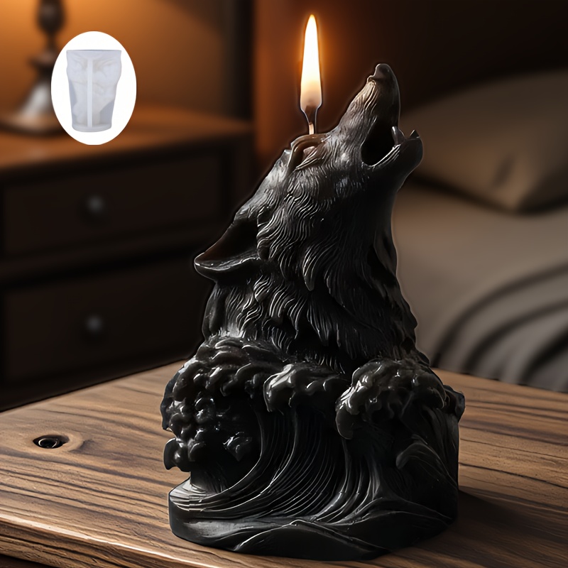 Dramatic Wolf and Ocean Wave C – Resin Ocean Wave Mold recenzja i cena