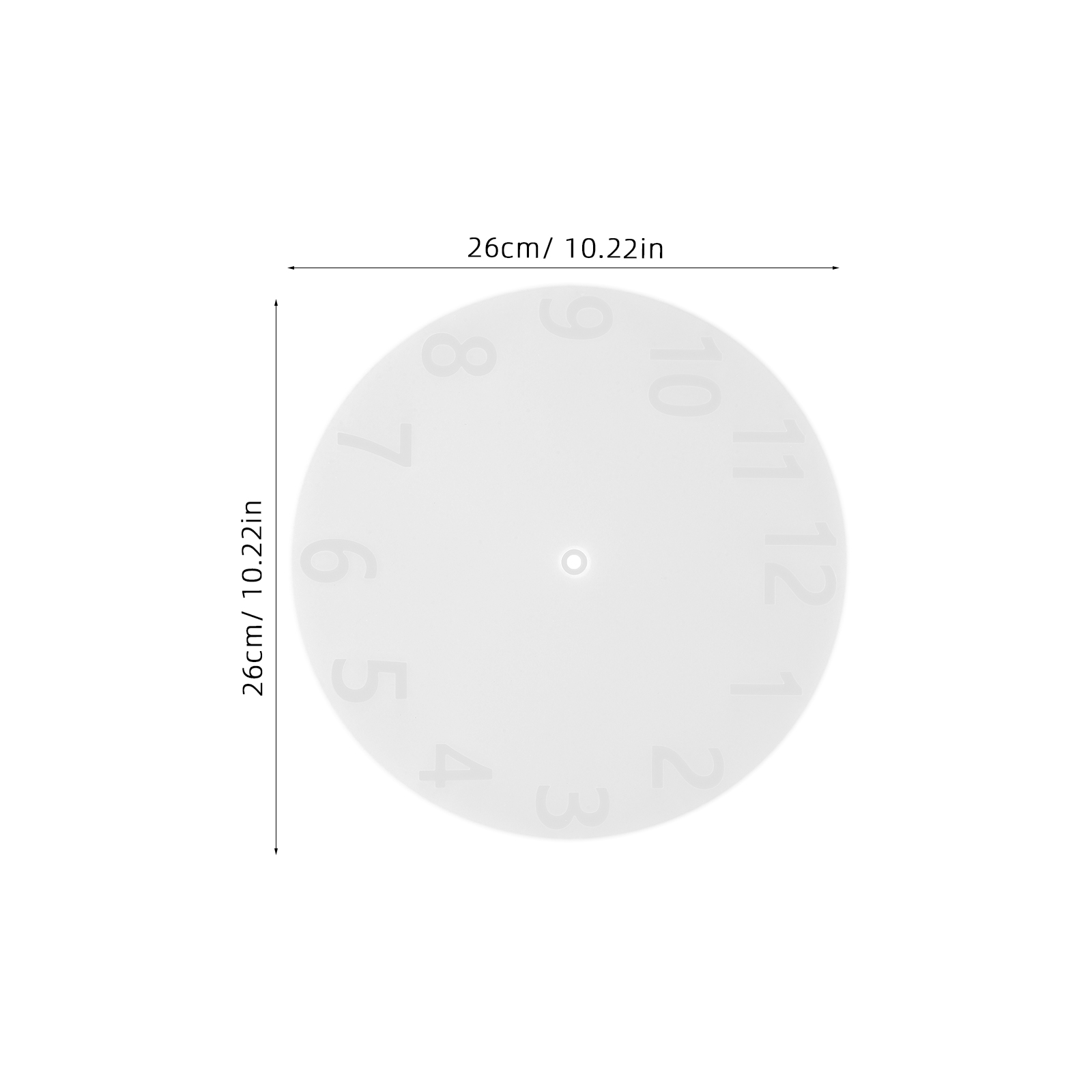 1 set 1 Set Diy Silicone Clock – Resin Craft Ideas recenzja i cena