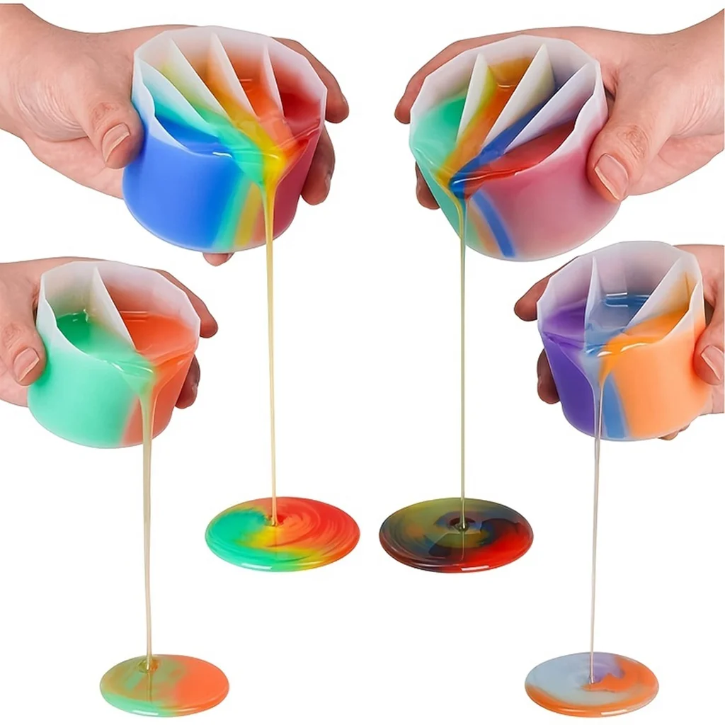Color Mixing Split Cup For Pou – Mixing Cup Silicone recenzja i cena