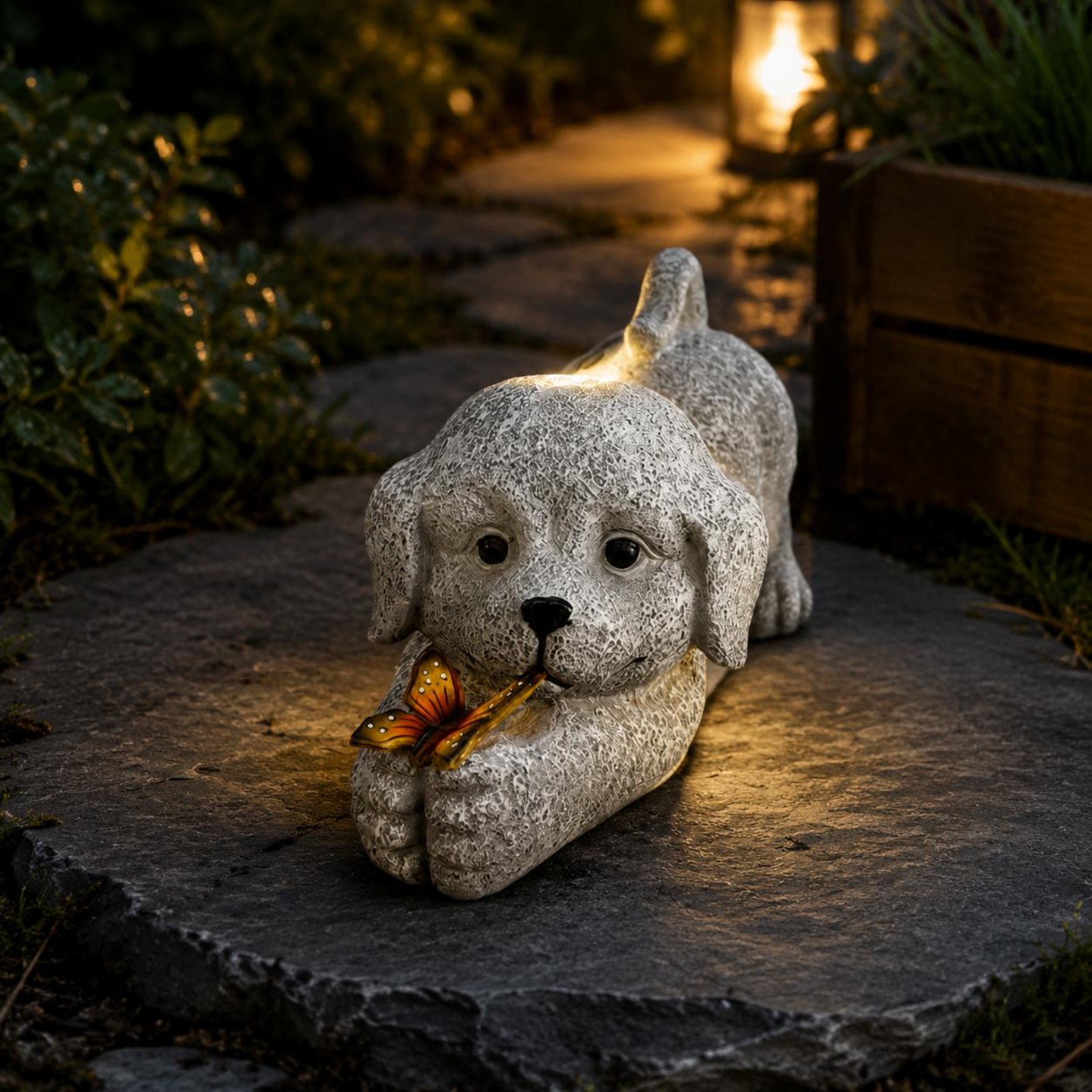 Solar Dog Statue Resin Craft S – Resin Crafts recenzja i cena