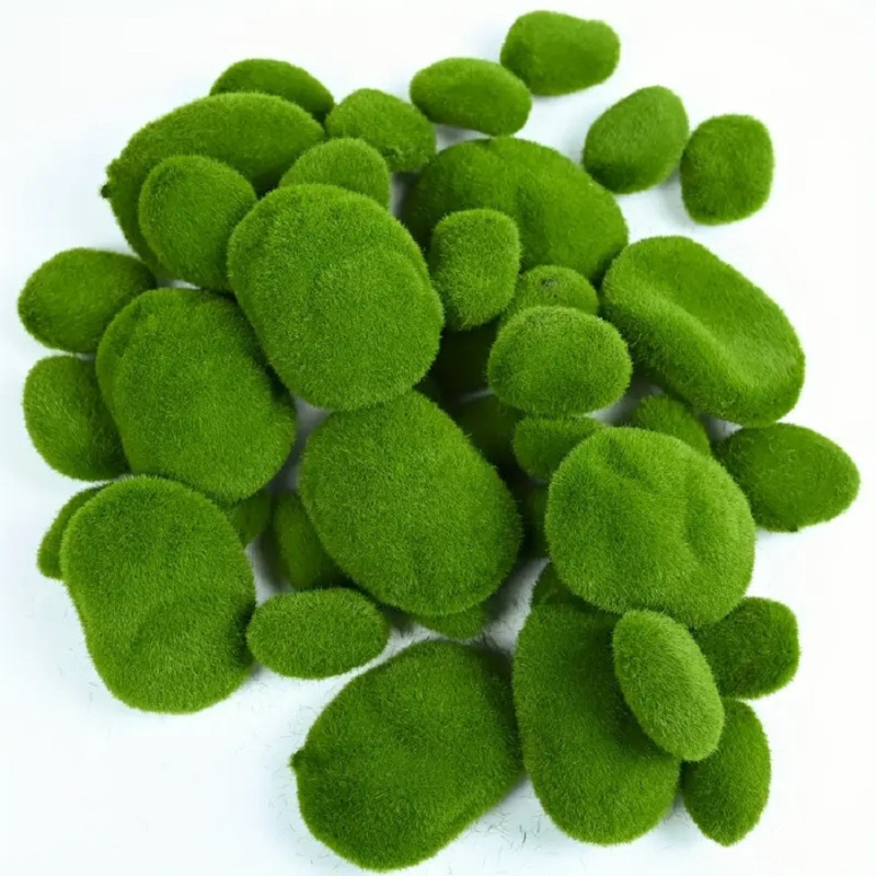 10pcs Artificial Moss Stones F – Terrarium Moss Art recenzja i cena