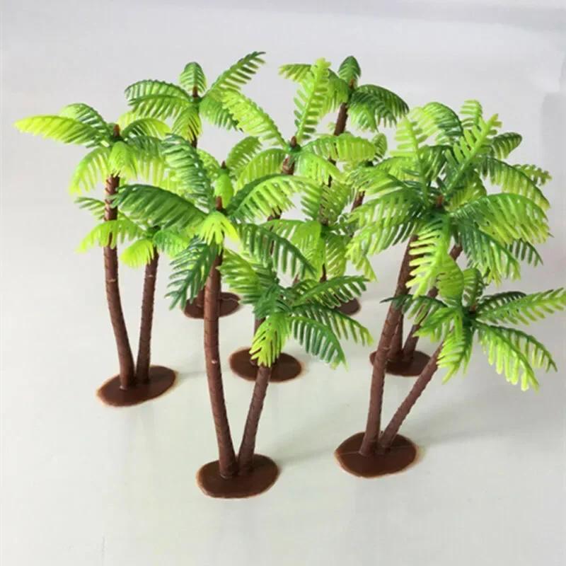 5Pcs Mini Plastic Coconut Palm – Terrarium Moss Art recenzja i cena