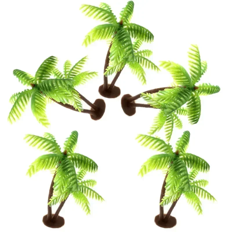 5Pcs Mini Plastic Coconut Palm – Terrarium Moss Art recenzja i cena