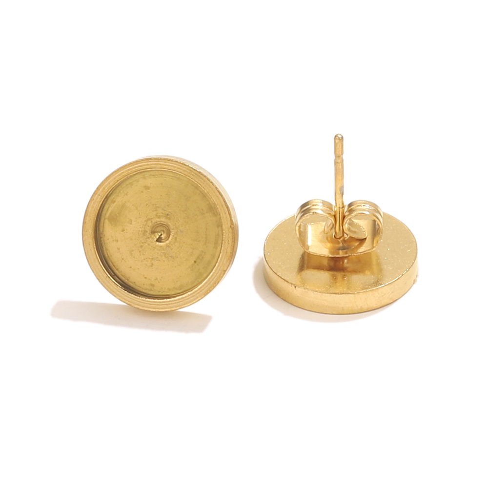 10pcs Stainless Steel Gold Ear – Resin Jewelry Kit recenzja i cena
